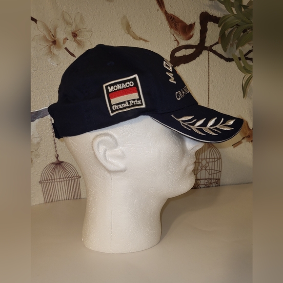 Monaco Grand Prix Blue Cap Monte Carlo 100% Cotten - Picture 2 of 6